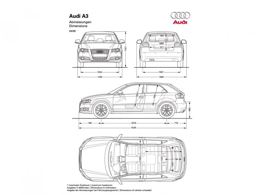 Схема Audi A3 2.0T (8P) 2008 года  (фото 5 из 37)